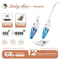 Máy hút bụi cầm tay Mrs. Han 19000pa, với màng lọc bụi mịn HEPA - công suất hút đa năng 3 trong 1 Thương hiệu mới và chính hãng