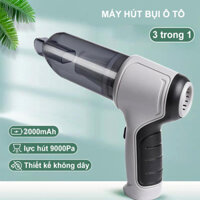 Máy Hút Bụi Cầm Tay Nhật Bản TAMASHIO Mẫu mới 2024 Bản Đặc Biệt Lực Hút Siêu Mạnh Với 6 Đầu Hút Cầm Tay Dùng Trên Oto