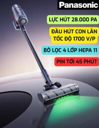 MÁY HÚT BỤI CẦM TAY PANASONIC MC-A31H LỰC HÚT 28.000 PA