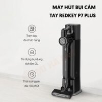 Máy hút bụi cầm tay Redkey P7 Plus – Lực hút khủng – Trạm sạc đổ rác tự động