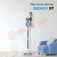 Máy hút bụi cầm tay Redkey P7 – Lực hút khủng 22.000 Pa, Pin rời tiện dụng