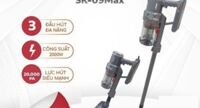 Máy hút bụi cầm tay Seka SK-09 Max 3 đầu hút thông minh