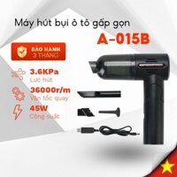 Máy Hút Bụi Cầm Tay Sonets A-015B, Một Đầu Hút - Một Đầu Thổi Hút Bụi Oto, Hút-Thổi Bụi Nails, Công Suất Hút Lớn 3600Pa