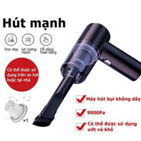 MÁY HÚT BỤI CẦM TAY TIỆN LỢI AMAZEFAN XCQ HÚT MỌI NGÓC NGÁCH TRÊN XE, VẬT DỤNG GIA ĐÌNH