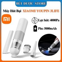 Máy Hút Bụi Cầm Tay Xiaomi Youpin 3Life, Công Suất Hút 4000Pa, Pin 5000mAh, Sử Dụng Sạc Type-C