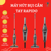 Máy Hút Bụi Cầm Tay Rapido-[CHÍNH HÃNG]-RVC-600H Lực Hút 15.000PA ionizer Diệt Khuẩn,Lọc Bụi Mịn