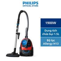 Máy hút bụi có hộc chứa PHILIPS FC9351, hút sát vào mặt sàn, đảm bảo làm sạch kỹ lưỡng