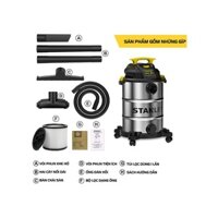 Máy hút bụi Công nghiệp 3 chức năng 30L Stanley SL19417-8A (thùng inox)