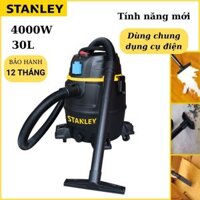 Máy hút bụi Công nghiệp 4 chức năng 30L Stanley SL19403PE-8A 4000W 5.5HP Hỗ trợ dùng chung dụng cụ điện - Hàng chính hãng