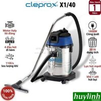 Máy Hút Bụi Công Nghiệp Khô - Nước CleproX X140 - Hàng Chính Hãng