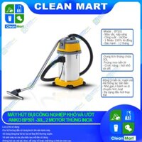 Máy Hút Bụi công nghiệp khô ướt ANKO BF501 30L, 1 Motor, Thùng Inox - CLEAN Mart.