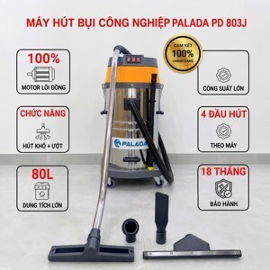 Máy hút bụi công nghiệp Palada PD803J