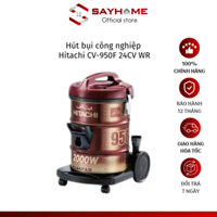 Máy hút bụi Công Nghiệp Hitachi CV-950F WR công suất lớn 2100W, hộp chứa bụi 18 lít, có tính năng thổi bụi tiện lợi