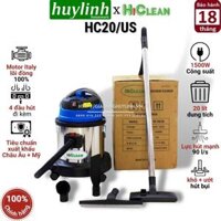 Máy hút bụi công nghiệp Hiclean HC20US Hàng chính hãng