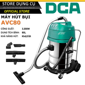 Máy hút bụi DCA AVC80 3200W