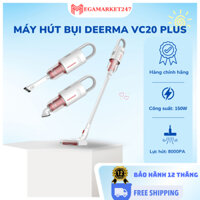 Máy Hút Bụi Deerma VC20 PLUS - Không Dây - Cầm Tay Tiện Lợi - Lực Hút 8000Pa - Bảo Hành 12 Tháng