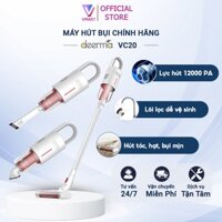 Máy Hút Bụi Deerma VC20 Plus Lực Hút Mạnh, Máy Hút Bụi Không Dây Cầm Tay Tiện Dụng Thời Gian Làm Việc Lên Tới 30 Phút