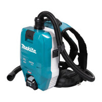 Máy hút bụi đeo vai Makita VC009G, có công nghệ AWS, dung tích 2 lít, dùng Pin 40Vmax XGT