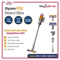 Máy hút bụi Dyson V12 Detect Slim - Đánh bay bụi với công nghệ Laser