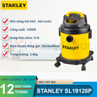 Máy hút bụi gia đình 2 chức năng hút bụi khô - hút nước Stanley SL19128P 1200W - 1.6HP 9 lít