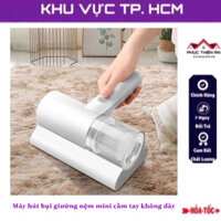 Máy hút bụi giường nệm, chăn ga mini cầm tay không dây