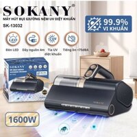 Máy hút bụi giường nệm CÓ DÂY SOKANY 1600W tia UV diệt khuẩn công suất cực mạnh - SK13032