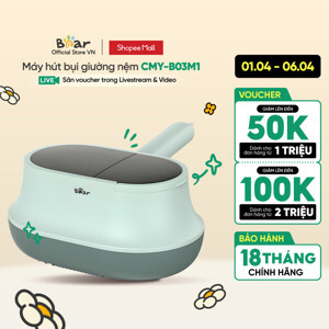 Máy hút bụi giường nệm đa năng Bear CMY-B03M1