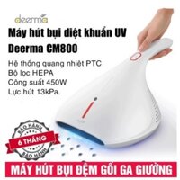 Máy Hút Bụi Giường Nệm Deerma CM800 Diệt Khuẩn Bằng Tia UV Công Suất 450W -  Máy Hút Bụi Mịn Bảo Vệ Sức Khỏe vt669