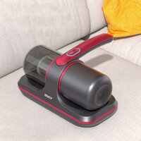 Máy hút bụi giường nệm đệm cầm tay đèn UV diệt khuẩn REKKY không dây cao cấp, lực hút mạnh [HÀNG CHÍNH HÃNG]