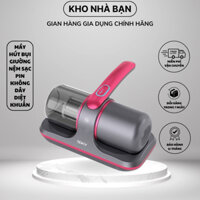 Máy hút bụi giường nệm đệm không dây cầm tay đèn UV diệt khuẩn REKKY lực hút mạnh [HÀNG CHÍNH HÃNG]