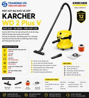 Máy hút bụi Karcher WD 2 Cartridge Filter Kit