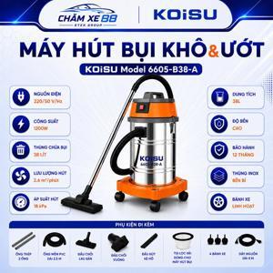 Máy hút bụi khô Ướt Koisu 6605-B38-A