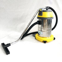 Máy hút bụi khô và ướt HiClean HC30 thùng inox chống gỉ, dung tích 30L - Hàng chính hãng