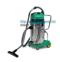 Máy hut bụi kho và ướt  60-liter wet and dry  vacuum cleaner with Tilt & Italy motor(2000W 220V) AC-602J