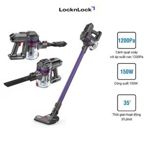Máy hút bụi không dây dùng pin sạc Lock&Lock ENV151