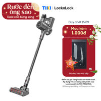 Máy hút bụi không dây Lock&lock ENV356GRY đa năng cầm tay 3 trong 1 lau sàn, hút bụi, hút bụi giường nệm, động cơ BLDC - Hang chinh hang - Chỉ máy hút bụi