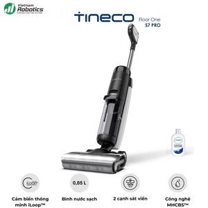 Máy hút bụi lau sàn khô ướt tự giặt giẻ Tineco Floor One S7 Pro
