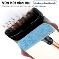 Máy hút bụi lau sàn nhà cầm tay đa năng SHANEN, Hút nệm, sàn nhà, ngõ ngách, bảo hành 12 tháng