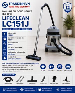 Máy hút bụi LifeClean LC 151J