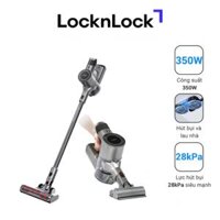 Máy hút bụi LocknLock không dây dùng pin sạc ENV356GRY – Hàng chính hãng, hút sàn,hút nệm, lau nhà