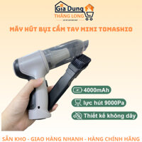Máy Hút Bụi Mini Cầm Tay Không Dây Tamashio, Máy hút bụi cầm tay mini , vừa hút vừa thổi ô tô 9000pa