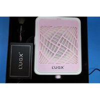 Máy hut bụi móng tay đắp bột màu Pink dây cắm sạc