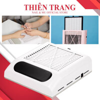 Máy hút bụi nail 80w - Dụng cụ hút bụi làm sạch móng tay cao cấp công suất cao hàng chính hãng