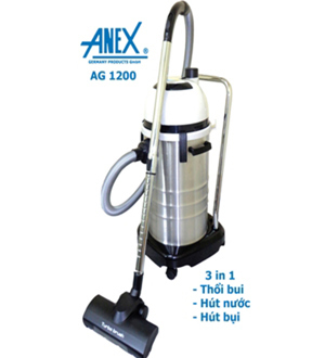 Máy hút bụi, hút nước Anex AG1200 (AG-1200)