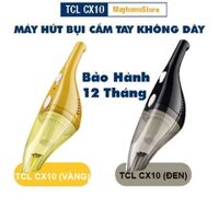 Máy hút bụi ô tô, giường nệm, sofa không dây cầm tay lực hút mạnh, pin lithium ion 2000 mAh, chính hãng TCL CX10