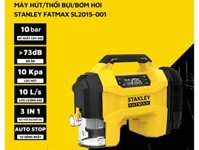 Máy Hút Bụi Pin 3 chức năng Khô/Ướt/Thổi kiêm bơm xe STANLEY Model SL2015-001