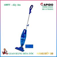 Máy hút bụi Rapido RVC-600H - Hàng Bếp 3B - Dây dài 5m