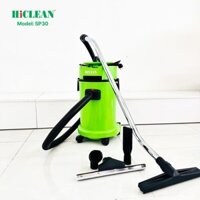 Máy hút bụi văn phòng HiClean SP30, công suất 1500W, thùng nhựa ABS chống oxy hóa, dung tích 30L