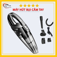 Máy hút bụi xe ô tô mini cầm tay nhỏ gọn tiện lợi,máy hút bụi không dây công suất lớn 120W hút sạch bụi nhỏ, bụi trên xe