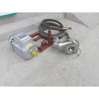 Máy hút bùn inox dây cáp mềm 5,6m